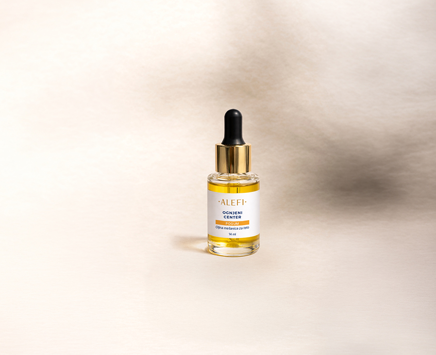 Oljna mešanica za telo Ognjeni center – POGUM